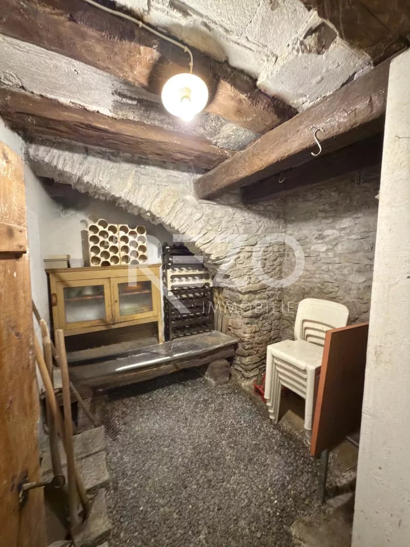 Appartement 4,5 dans maison classée - (1978) LENS (10)