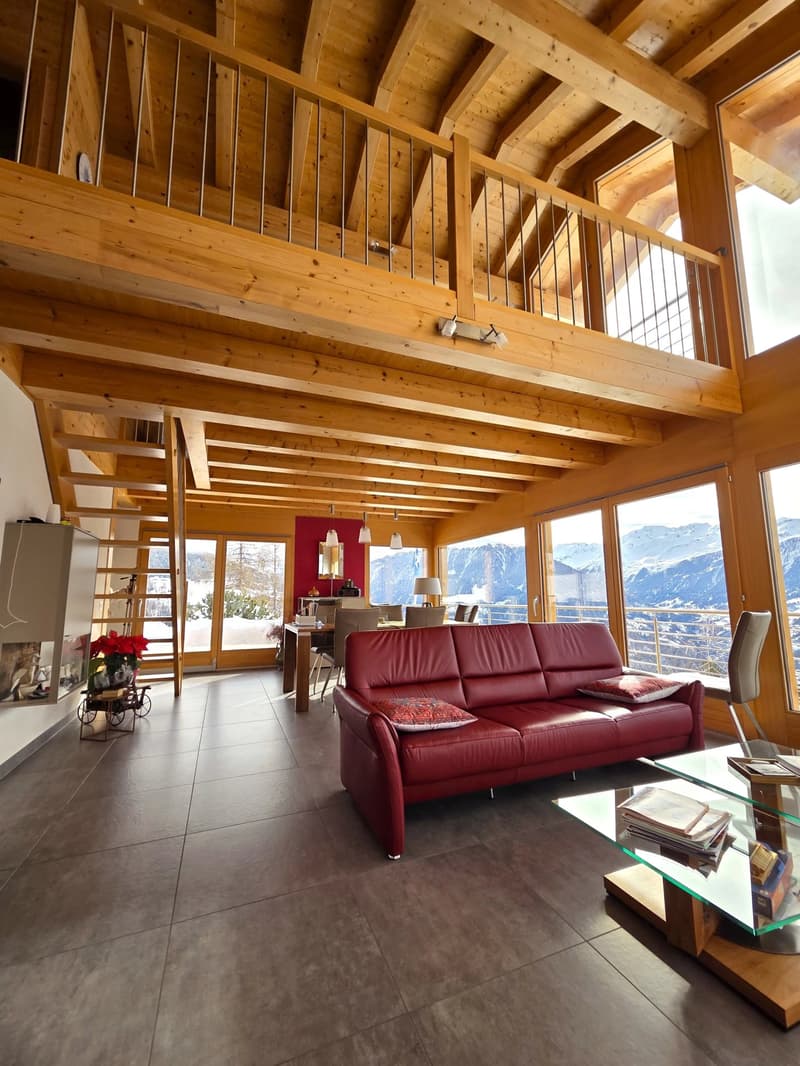 Magnifique chalet moderne - Vue panoramique - Mase Val-d'Hérens (3)