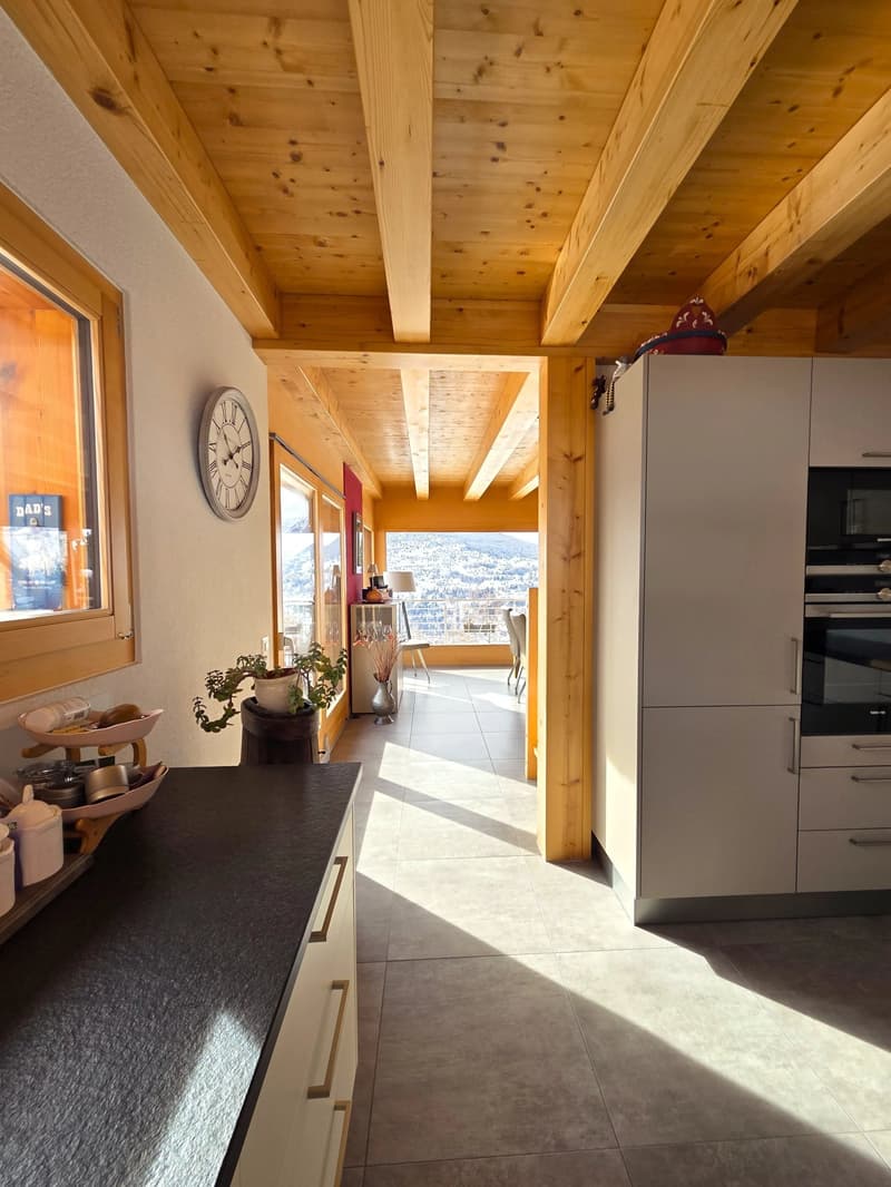Magnifique chalet moderne - Vue panoramique - Mase Val-d'Hérens (5)