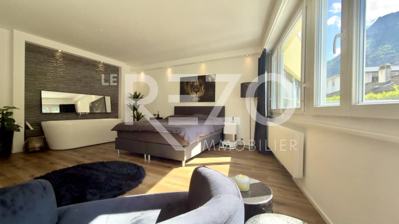 Apartment 4.5 rooms with large terrace. Chippis (9)