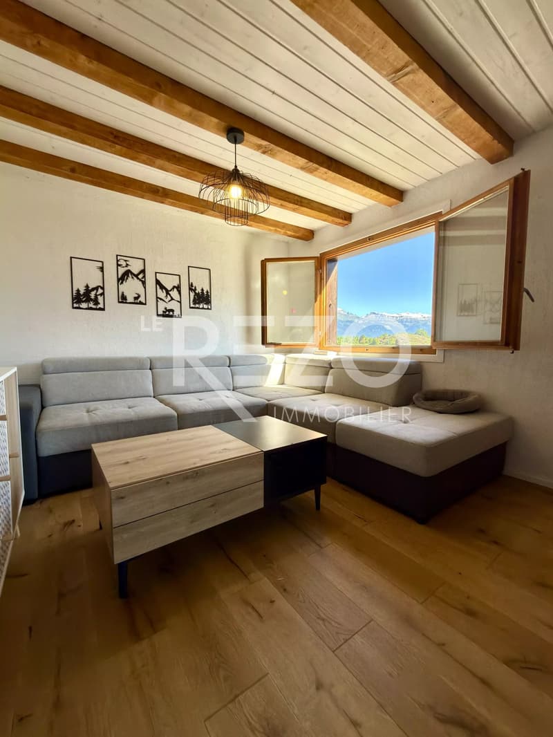 Village house with superb panoramic view. Vex, Val d'Hérens (3)