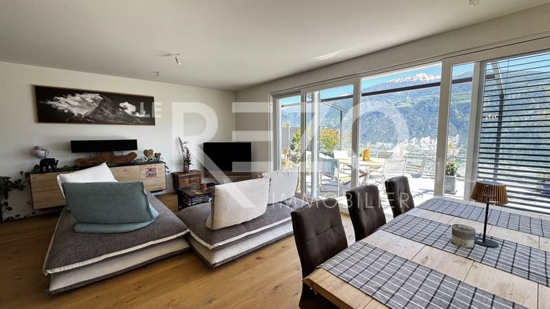 House with 5.5 rooms and panoramic view - Ayent (9)