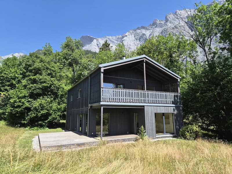Villa ecologica di eccezione 6.5 locali ? calma assoluta nella natura alle Vérines (1)