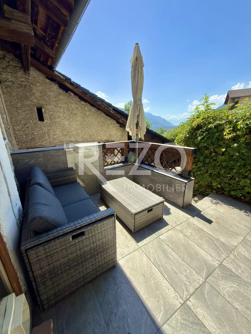 Quirky village house with superb panoramic view! Ollon, Cran-Montana, VS (9)