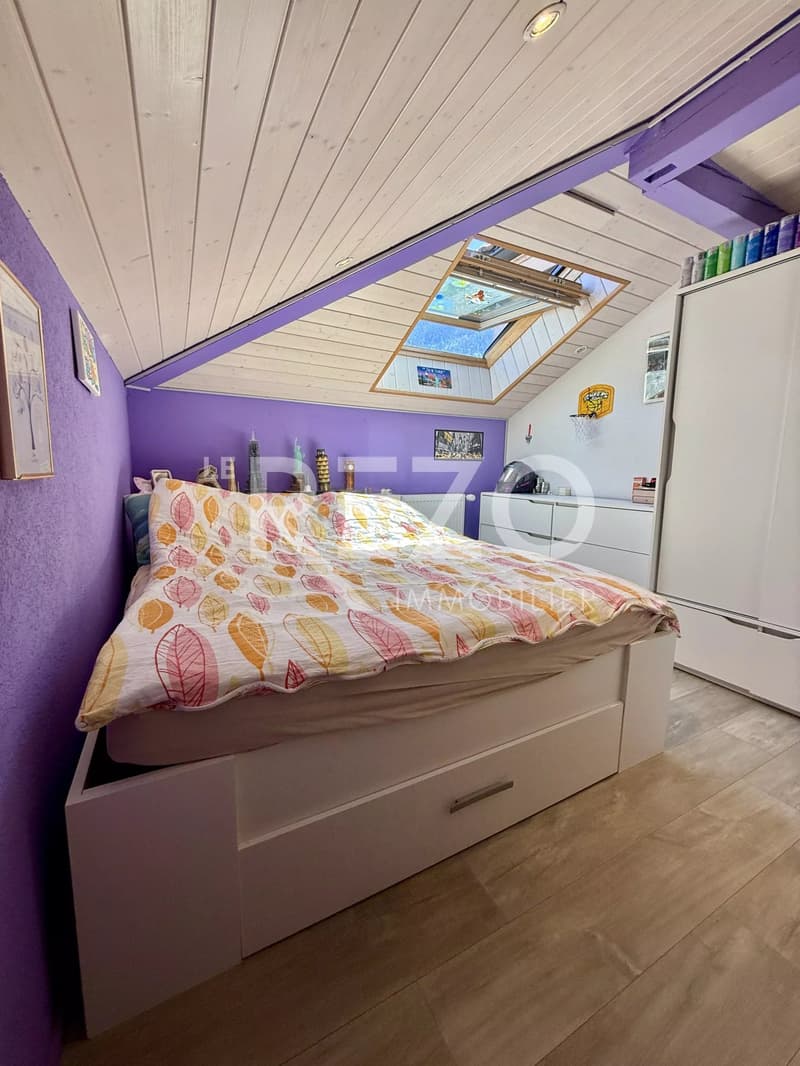 Confortable maison familiale sur grand terrain de 780m2. Réchy. (10)