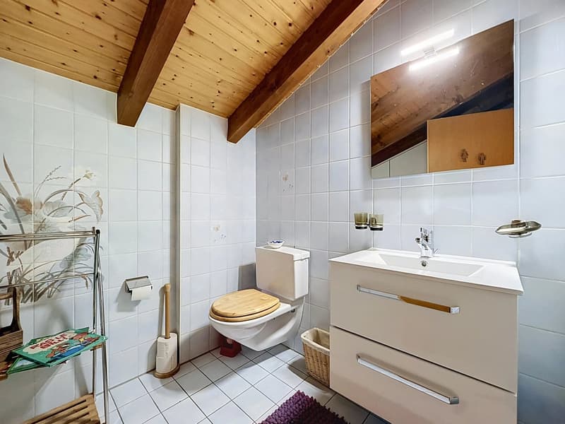 Charming family villa with covered terrace and exceptional view in Chamoson (12)