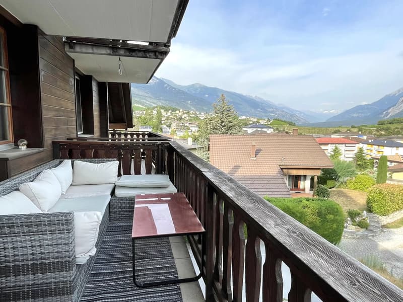 Lage - Appartement Noble-Contrée (Veyras) (1)
