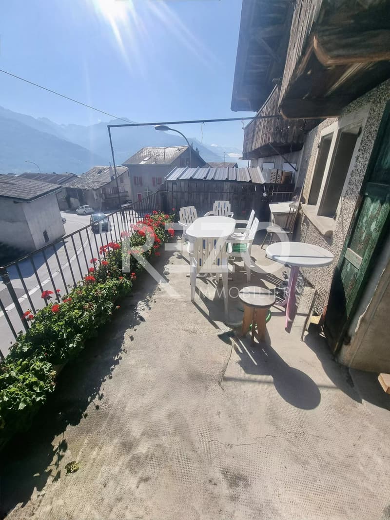 Casa a schiera con terrazza e seminterrato totale. Savièse, VS (3)
