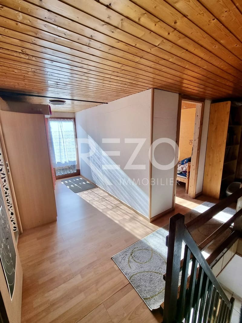 Casa a schiera con terrazza e seminterrato totale. Savièse, VS (9)