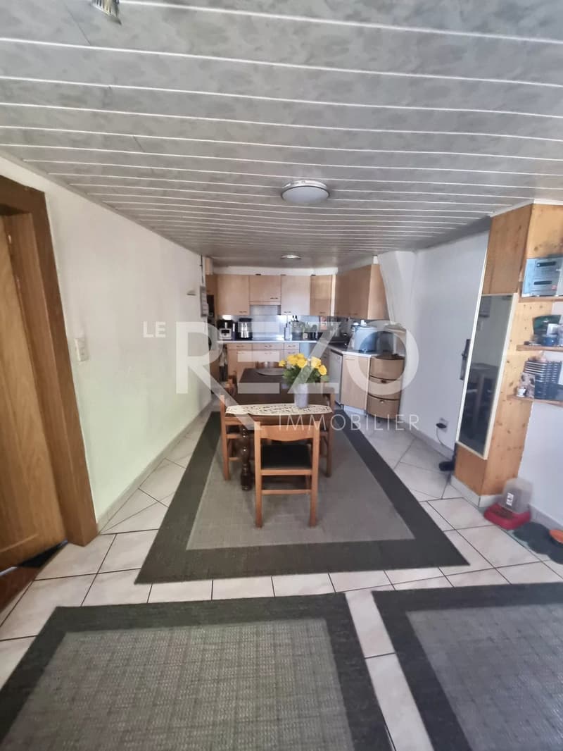 Casa a schiera con terrazza e seminterrato totale. Savièse, VS (5)