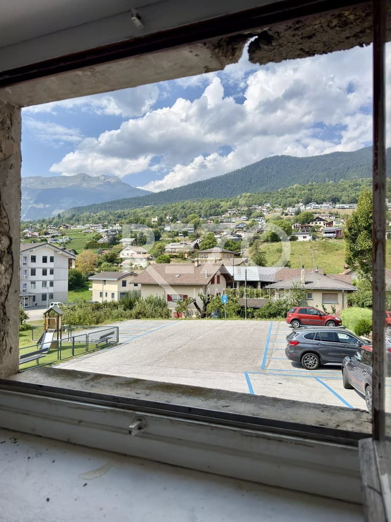 Maison de village mitoyenne à rénover. SAVIÈSE, VS. (5)