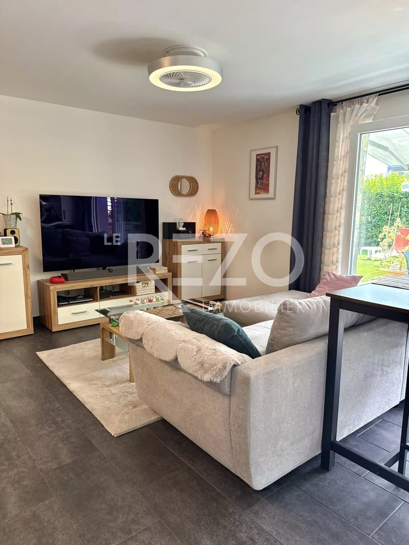 Confortable appartement de 3,5 pièces avec jardin. Vétroz, VS. (7)