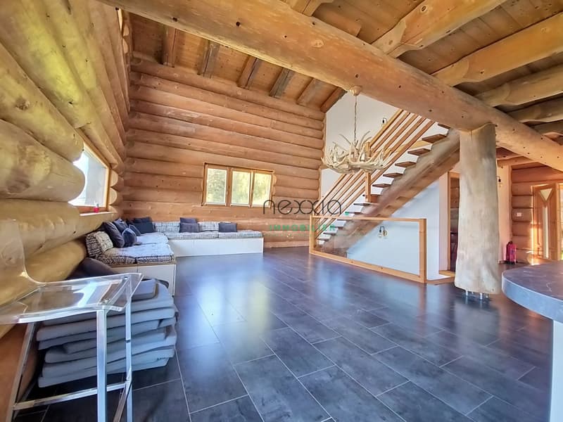 Magnifique chalet avec vue panoramique à Nax (3)