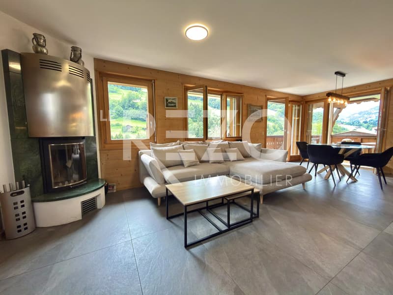 Appartement de 4,5 pièces avec balcon et vue panoramique. Troistorrents, VS (6)