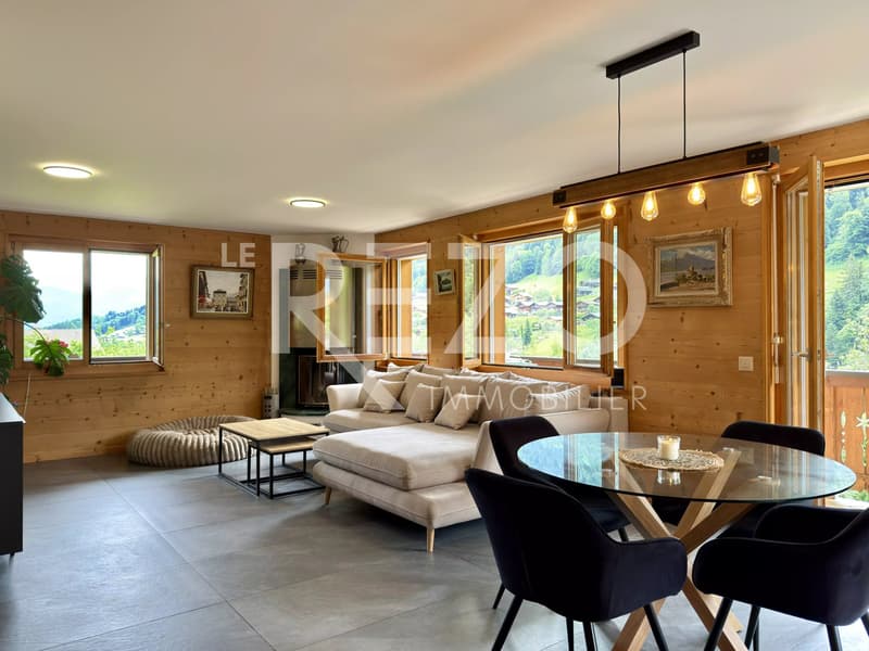 Appartement de 4,5 pièces avec balcon et vue panoramique. Troistorrents, VS (7)