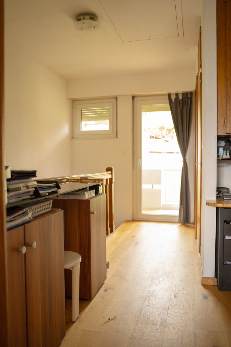 Maison 5,5 pièces jumelée avec grand jardin. Grimisuat, VS (7)