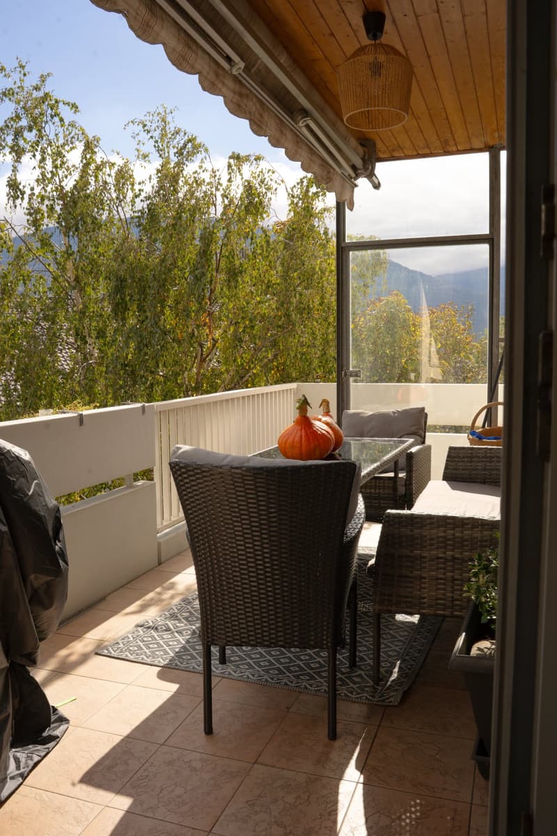 Maison 5,5 pièces jumelée avec grand jardin. Grimisuat, VS (6)