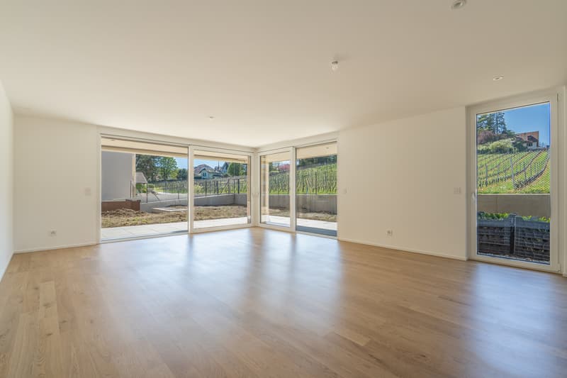 Rez-de-Jardin-Wohnung mit 3,5 Zimmern, Terrasse und eigenem Garten (2)