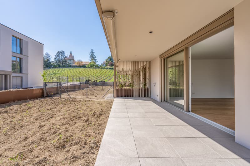 Magnifique rez-de-jardin de 3,5 pièces (8)