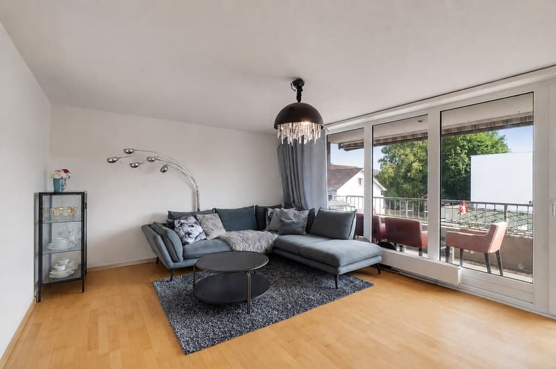 Helle Wohnung mit Balkon und Dachterrasse (7)