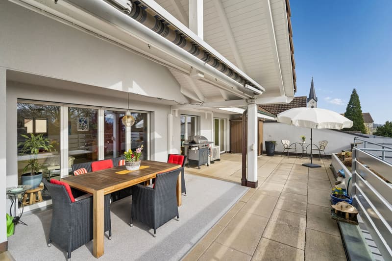 5.5-Zimmerwohnung mit grosser Terrasse in Dottikon (1)