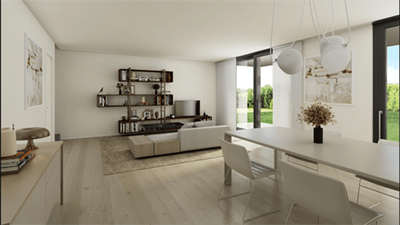 Appartamenti di nuova costruzione a Bellinzona con certificazione Minergie in piccola residenza. (1)