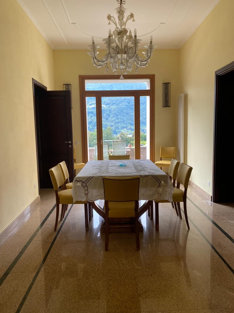 Belle Maison de Campagne de 12 Pièces avec Vignoble à Breganzona (5)