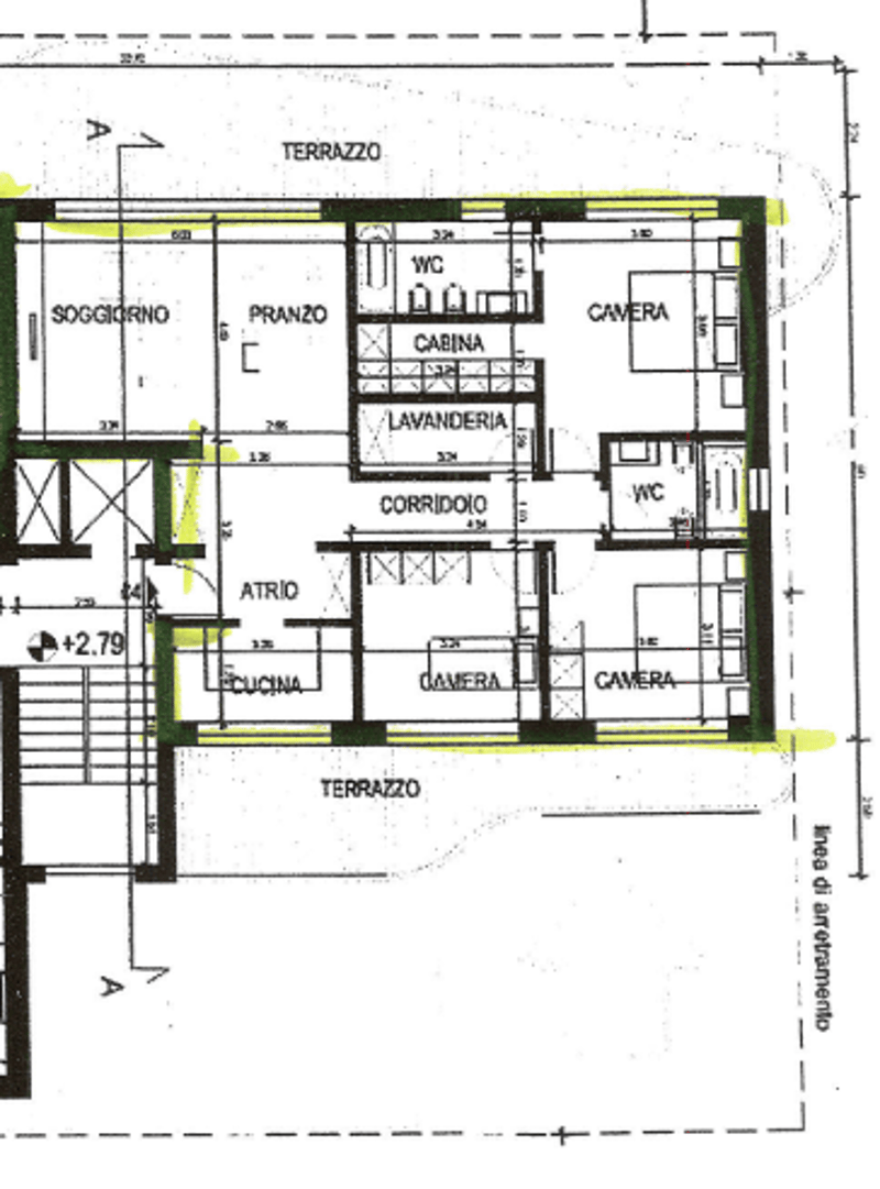 Helllichtes und elegantes 4,5-Zimmer-Wohnung in Pregassona (12)