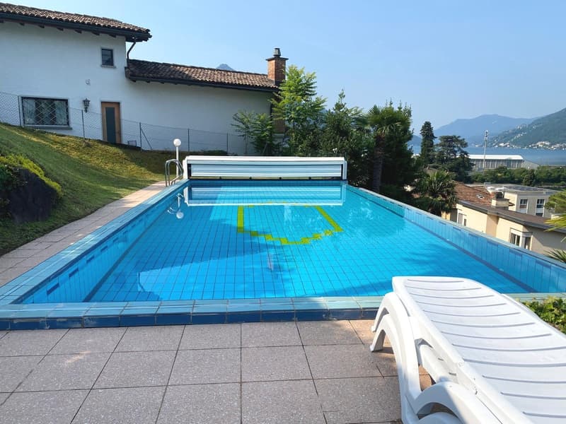 Atemberaubendes 4,5-Zimmer-Dachapartment mit Seeblick in Bissone (19)