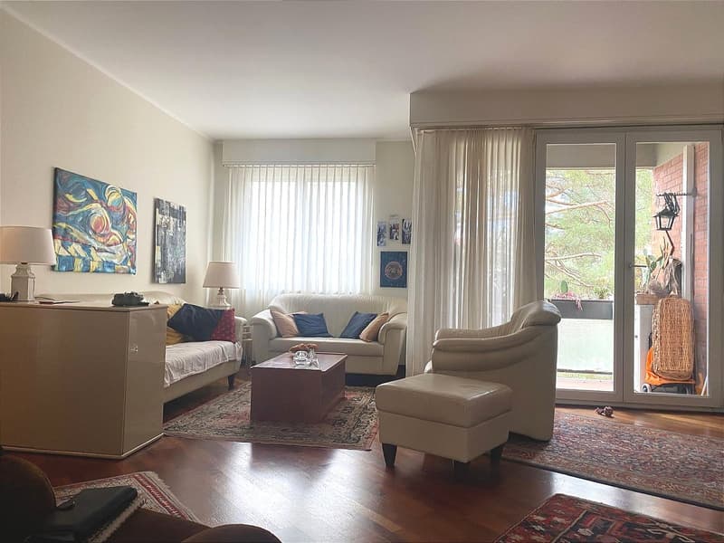 Appartement confortable de 4 pièces avec vue partielle sur le lac (1)