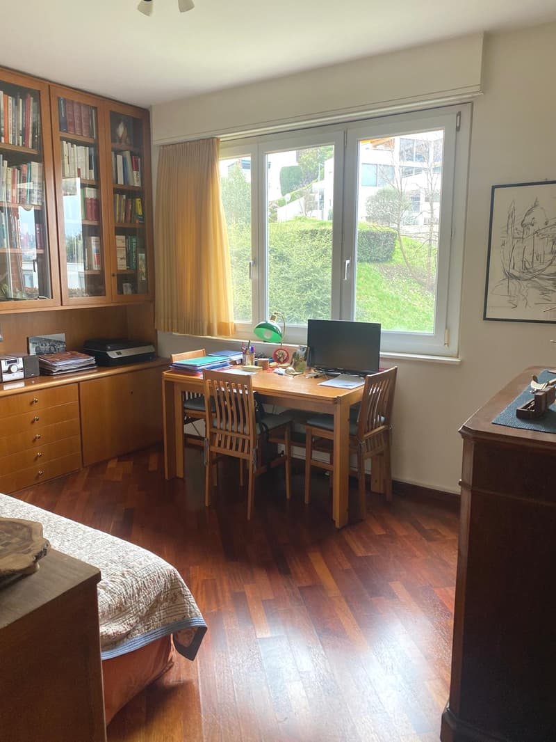 Appartement confortable de 4 pièces avec vue partielle sur le lac (6)