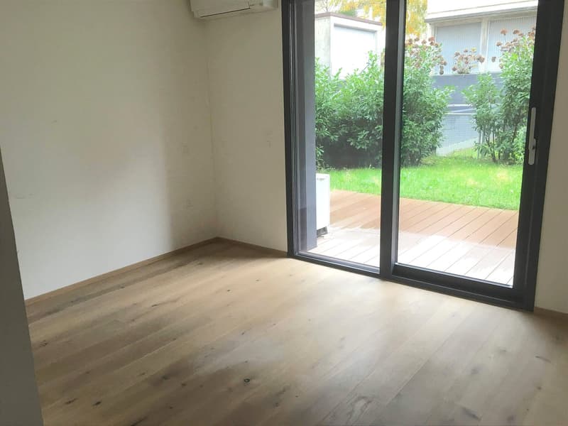 Pregassona, elegantes 4,5-Zimmer-Wohnung mit Garten (1)