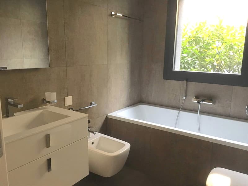 Pregassona, elegantes 4,5-Zimmer-Wohnung mit Garten (6)