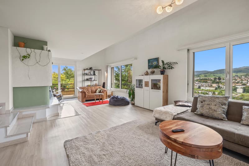 5-bedroom single-family house with a far-reaching view and garden in Füllinsdorf (6)