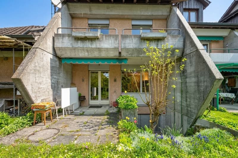 Affoltern am Albis: 5-room corner house with garden - for sale (5)