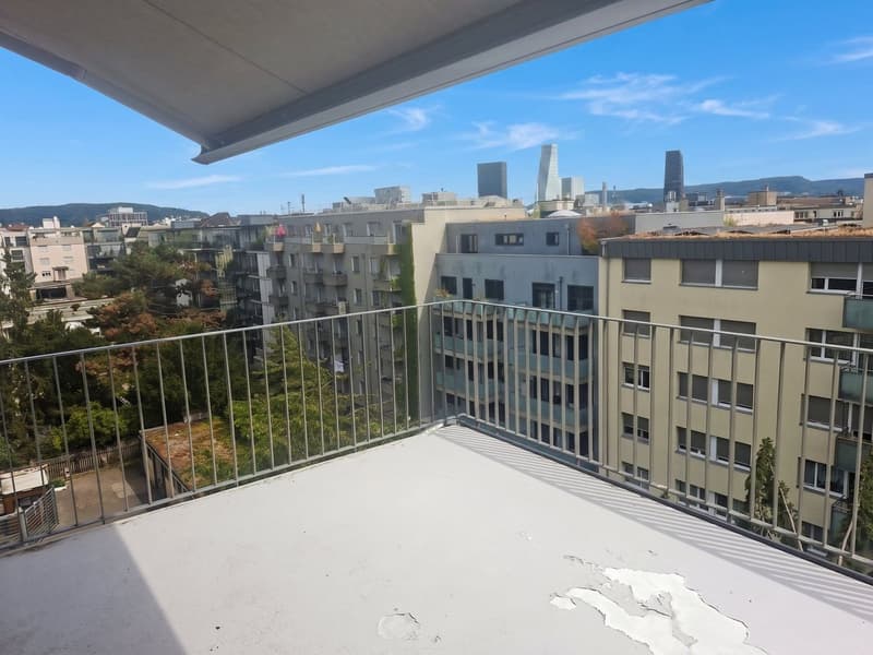Bright 5-room attic apartment with a view in Basel for rent (12)