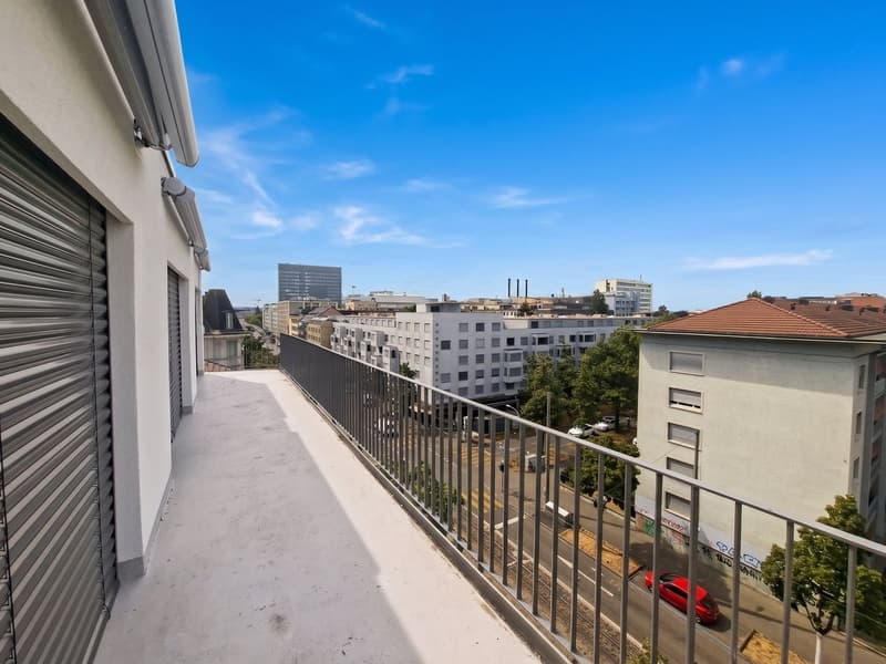 Bright 5-room attic apartment with a view in Basel for rent (10)