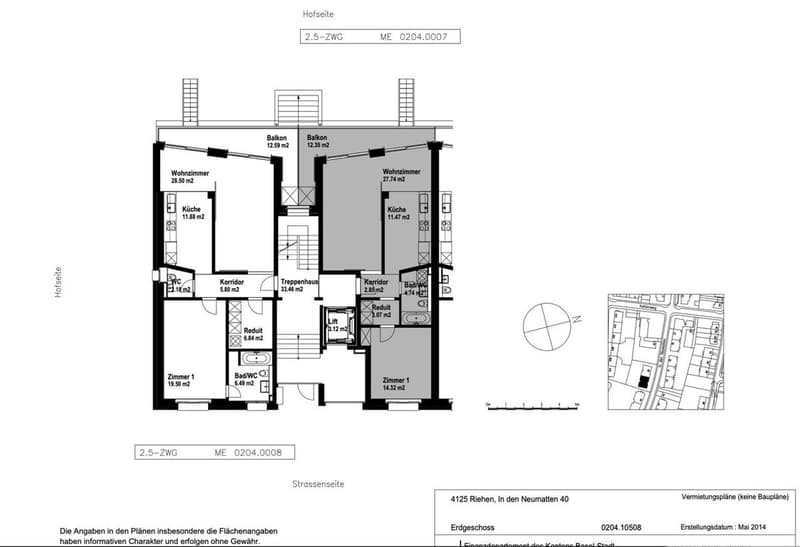 Grosse 2.5 Garten Wohnung in Riehen (5)