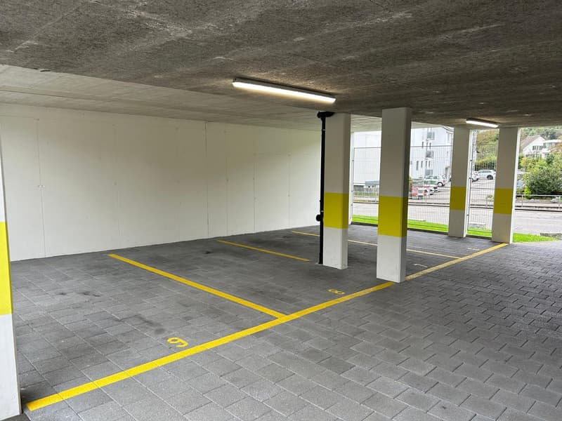 Diverse covered parking spaces in a central location with optimal traffic connections (3)