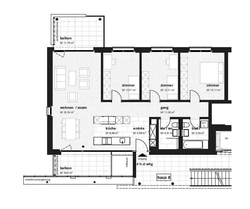 Neubau mit Innenhof an zentraler Lage (13)