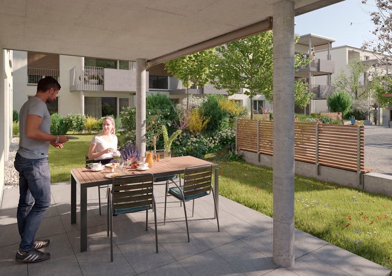 Neubau mit Innenhof an zentraler Lage (1)