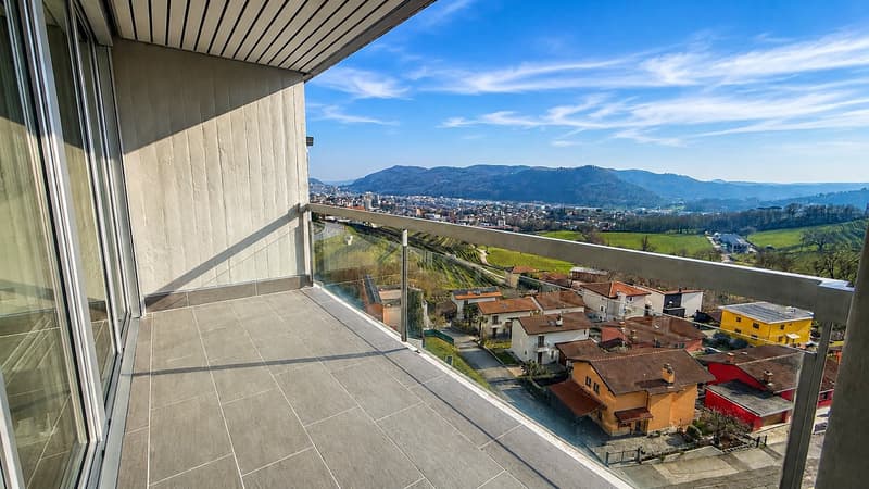 Bis zu 3 Monate kostenlos - Modernes 4.5-Zimmer-Wohnung in Coldrerio renoviert (11)