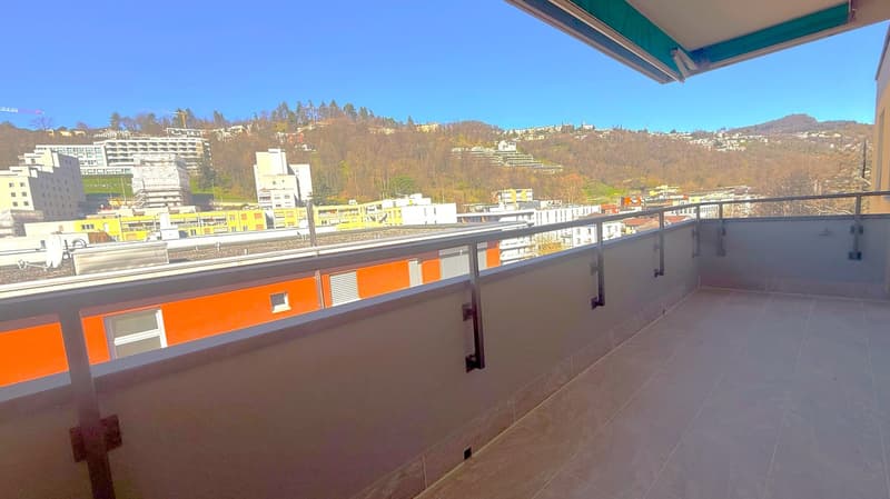 FINO A 3 MESI GRATUITI - 3.5 LOCALI CON PISCINA A LUGANO (8)