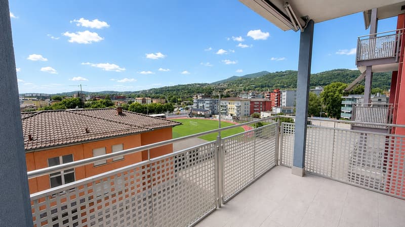 FINO A 3 MESI GRATUITI - 2.5 locali moderno a Mendrisio – posizione strategica (7)