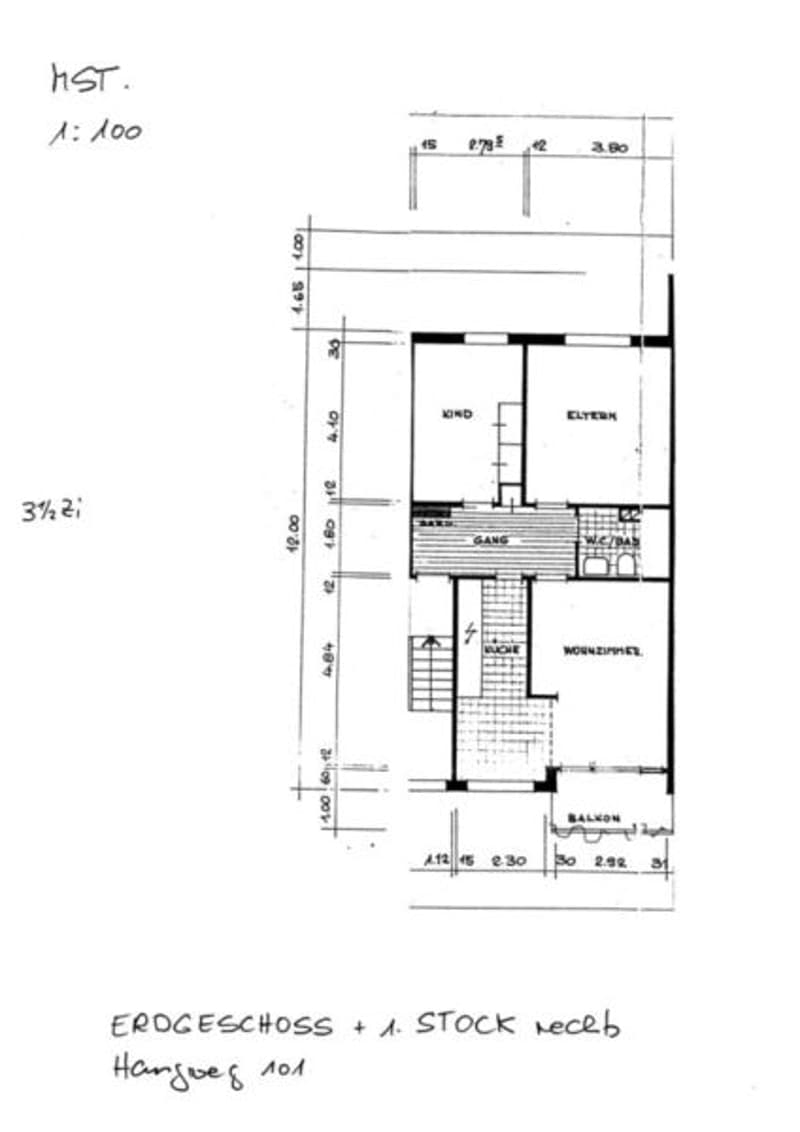 Cozy 3.5-room apartment with balcony in a quiet location (15)