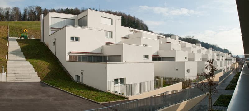 Aussenansicht der Überbauung