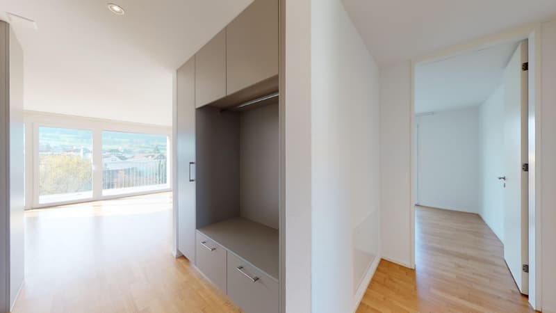 Charming 3.5-room attic apartment in Menziken – modern, quiet, and sunny (8)