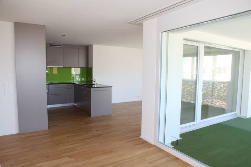 Bright and family-friendly 4.5-room apartment with balcony in Menziken (2)