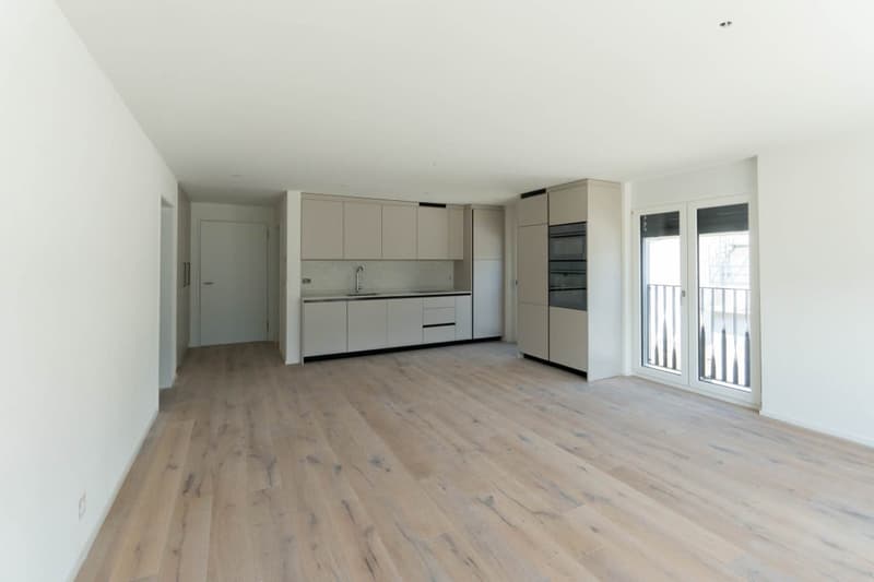 Bright, new luxurious 2½ room apartment (H2) on the ground floor with large seating area (4)
