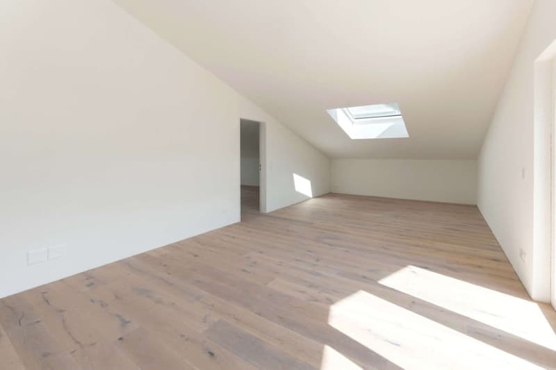 Helle, neue luxuriöse 3½ Zimmer Wohnung (E7) im DG mit grossem Balkon (10)